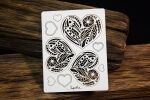 SNI Chipboard-Shapes/Laserstanzteile - Mandala Dreams Hearts/Herzen
