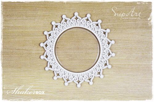 SNI Chipboard-Shapes/Laserstanzteile - Shaker Box Kranz #1