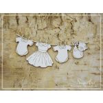 SNI Chipboard-Shapes/Laserstanzteile - Baby Girl...
