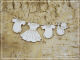 SNI Chipboard-Shapes/Laserstanzteile - Baby Girl Wäscheleine