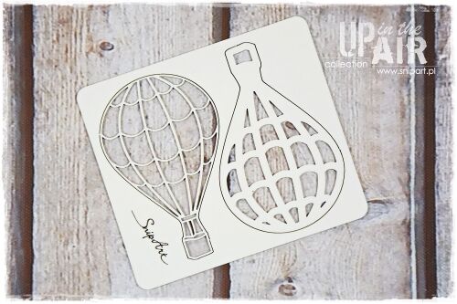 SNI Chipboard-Shapes/Laserstanzteile - Up in the Air Ballon