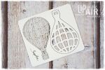 SNI Chipboard-Shapes/Laserstanzteile - Up in the Air Ballon