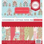 CSM Paper Pad 6"x6" - Gingerbread Cottage