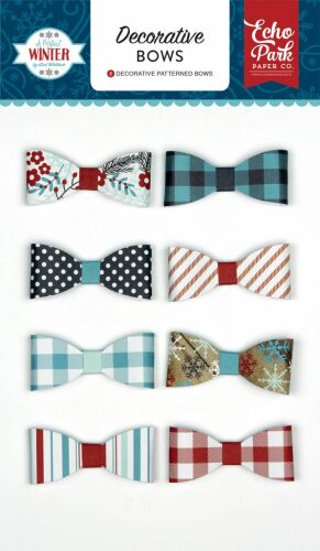 ECP Embellishments - A Perfect Winter Decorative Bows
