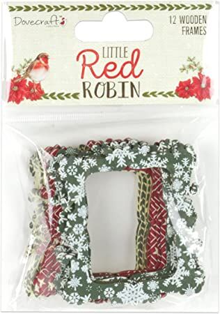 DVC Embellishment - Wooden Frames Red Robin