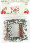 DVC Embellishment - Wooden Frames Red Robin