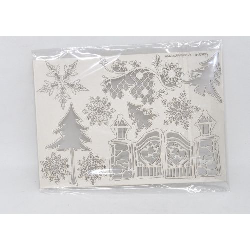 SCN Chipboard-Shapes/Laserstanzteile - Old Fashioned Christmas 1