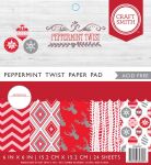 CSM Paper Pad 6"x6" - Peppermint Twist