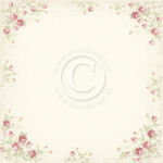 PIO Cardstock - Cherry Blossom Lane Garden roses