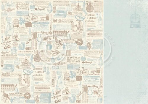 PIO Cardstock - Cherry Blossom Lane Vintage journal