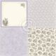PIO Cardstock - New Beginnings 6x6" Dreams of Lilac