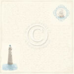 PIO Cardstock - Seaside Stories Message in a Bottle