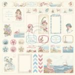 PIO Cardstock - Seaside Stories Cut-Outs