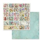 STP Paper Pad 12x12" - Flower Alphabet