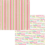 CTB Cardstock - True Friends Sugar and Spice Stripe