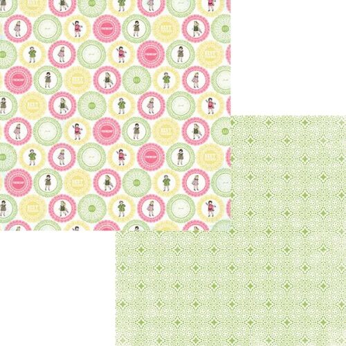 CTB Cardstock - True Friends School Girl
