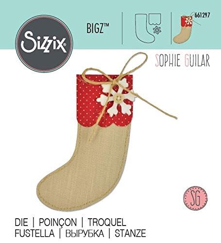 Sizzlits Bigz Die - Christmas Stocking
