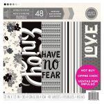 CSM Paper Pad 12"x12" - Words to live by