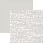 CBL Paper Pad 12x12" - Time for Home Patterns 8BL