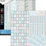 CBL Paper Pad 12x12" - Time for Home Patterns 8BL