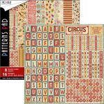 CBL Paper Pad 12x12" - The Greatest Show Patterns 8BL