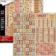 CBL Paper Pad 12x12" - The Greatest Show Patterns 8BL