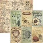 CBL Cardstock - Voyages Extraordinaire Verne cards