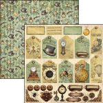 CBL Cardstock - Voyages Extraordinaire Verne Tags & Deco