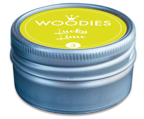 WDD Stempelkissen Woodies rund - Lucky Lime