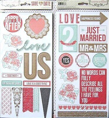 TCL Chipboard Die-Cuts - Save the Date