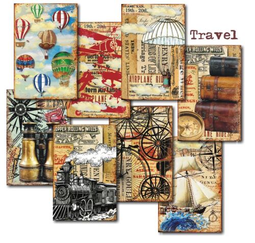 DCR Journaling Cards - Travel