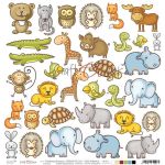 CCL Cardstock - Childhood Crayons Cute Animals