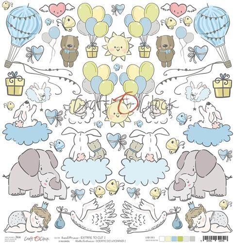 CCL Cardstock - Sweet Prince Cut-Outs I