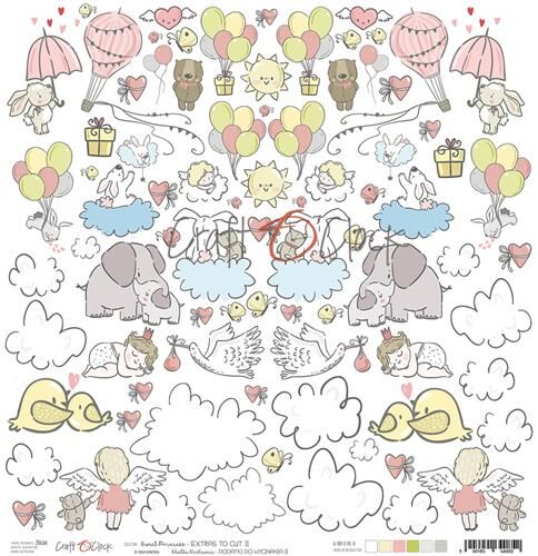 CCL Cardstock - Sweet Princess Cut-Outs II