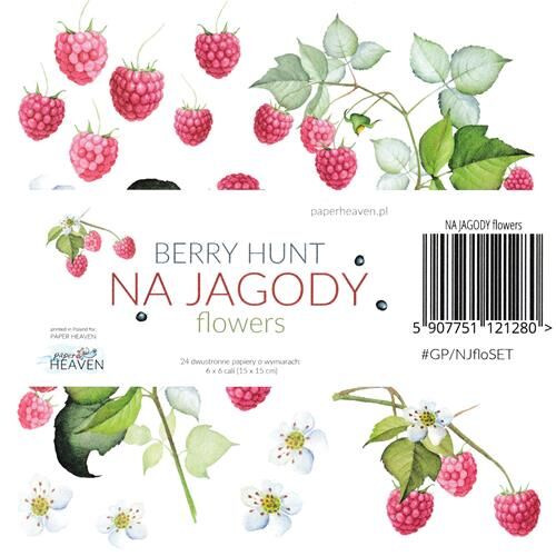 PPV Paper Pack 6"x6"- Berry Hunt Cut-Outs