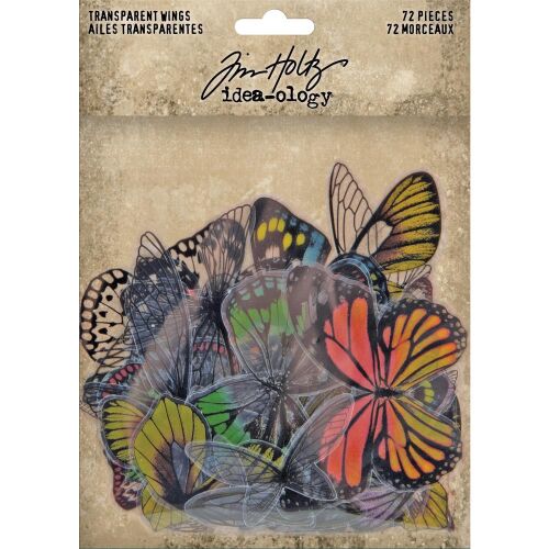 THZ Embellishment - Idea-Ology Transparent Acetate Wings