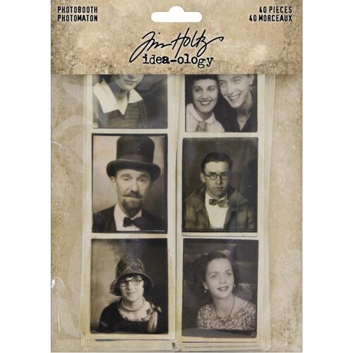 THZ Tim Holtz Ephemera - Idea-Ology Photobooth Vintage Photo Strips