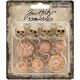 THZ Embellishment - Idea-Ology Mini Skulls & Pumpkins