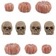 THZ Embellishment - Idea-Ology Mini Skulls & Pumpkins
