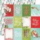 SST Cardstock - Vintage North Pole 3"X4" Elements