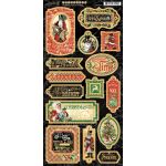 G45 Chipboard - Christmas Time