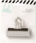 HSW Embellishments - Bulldog Clip Silver