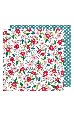 AMC Cardstock - Sweater Weather January Blossom