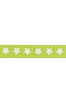 AMC Ribbon - White Stars on Green