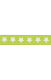 AMC Ribbon - White Stars on Green