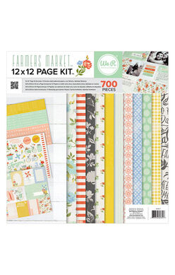 WRM Paper Pad 12"x12" - Page Kit Farmers Market