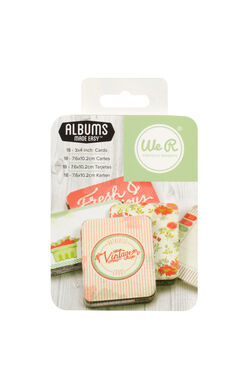WRM Paper Pad 3"x 4" - Journaling Cards Vintage Garden