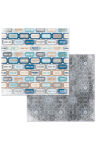 BOB Cardstock - Whiteout Cross Country Glitter Embossed