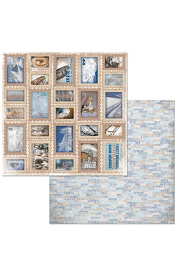 BOB Cardstock - Whiteout Journey Glitter Embossed