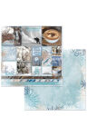 BOB Cardstock - Whiteout Winter Solstice Glitter Embossed